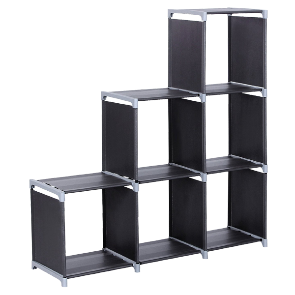6-Cube Storage Shelf Organizer