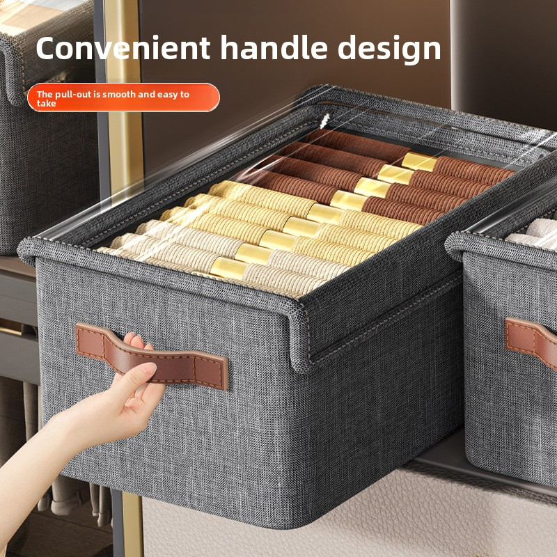 Foldable Wardrobe Storage Organizer (Pack of 3)