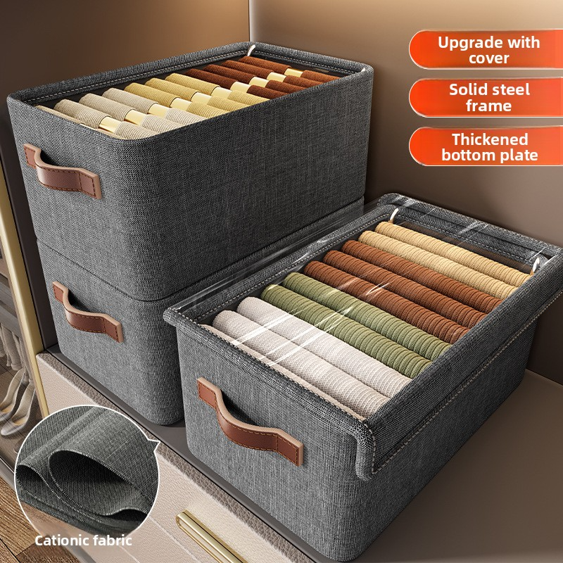 Foldable Wardrobe Storage Organizer (Pack of 3)