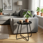Round Metal Side Table