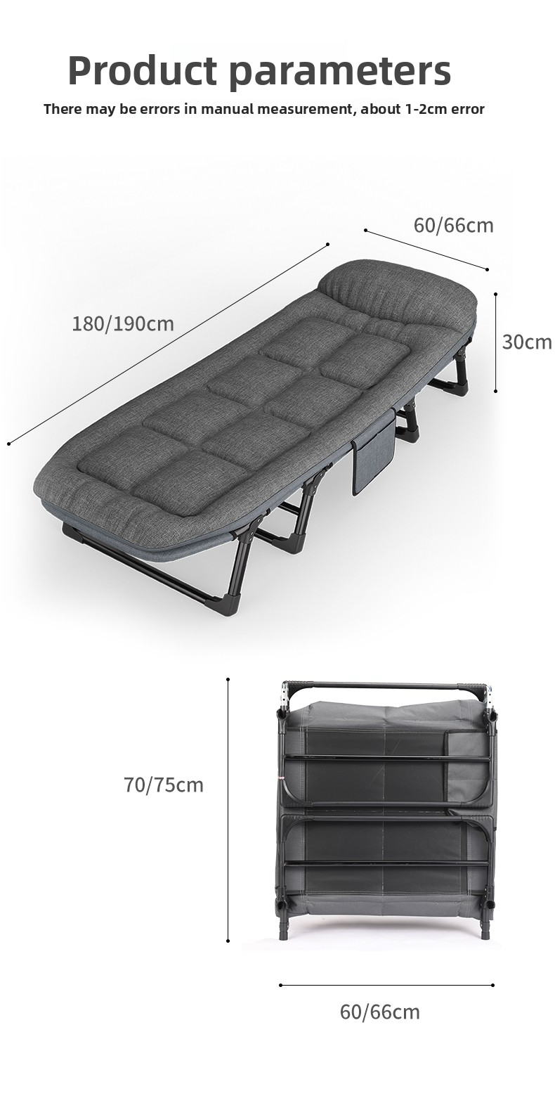 Metal Folding Bed