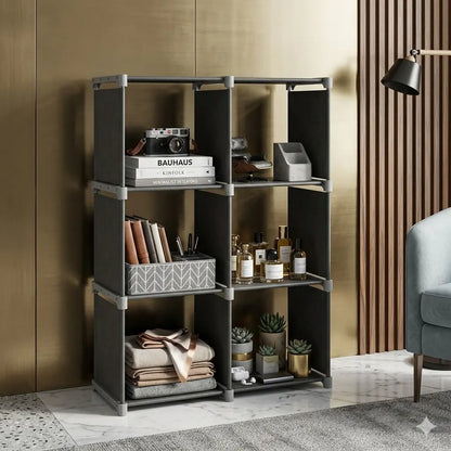 6-Cube Storage Shelf Organizer