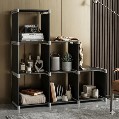 6-Cube Storage Shelf Organizer