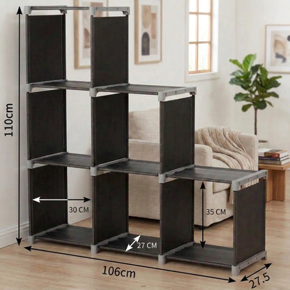 6-Cube Storage Shelf Organizer