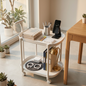 Rolling Utility Cart with Handle