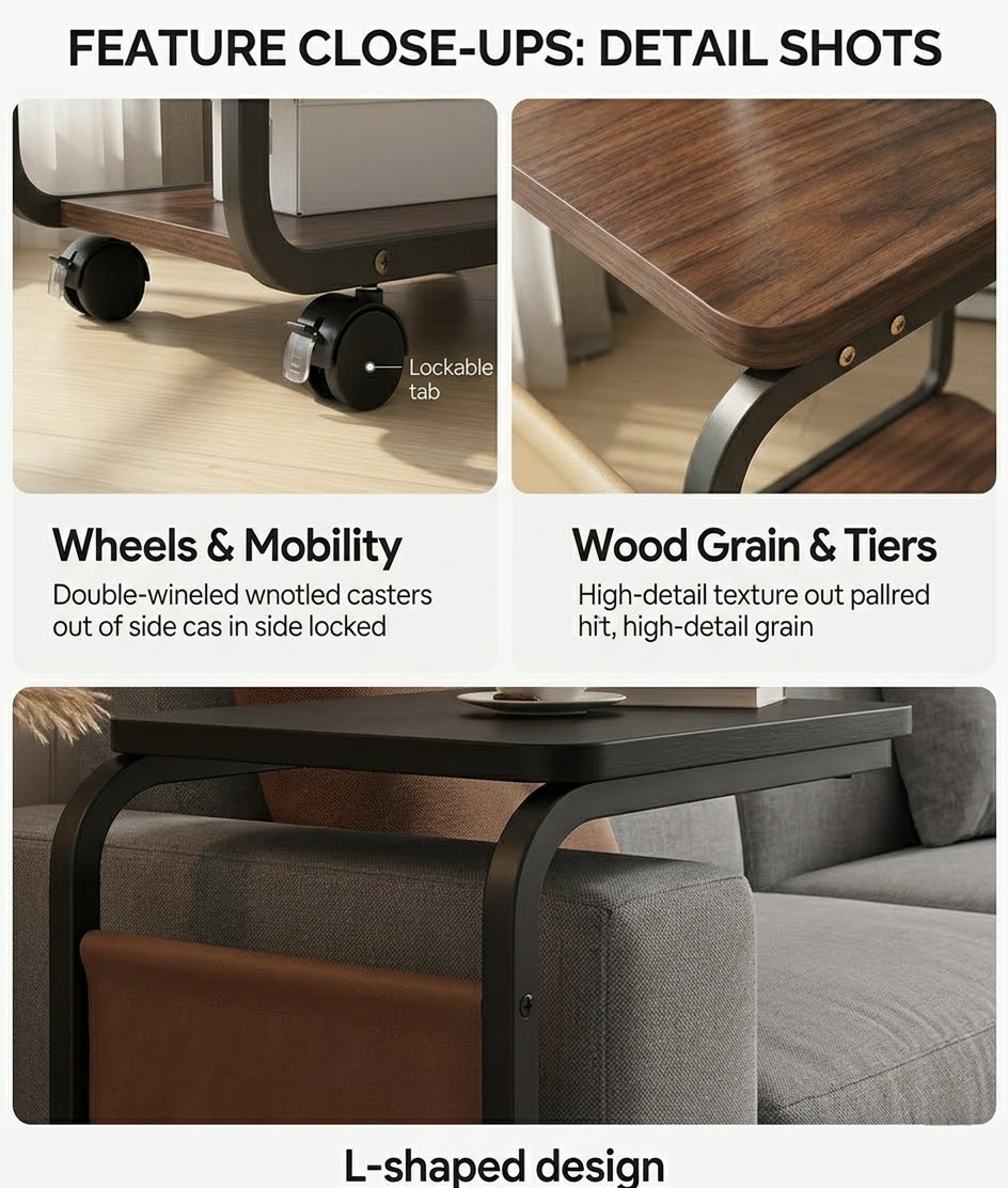 Moving Side Table