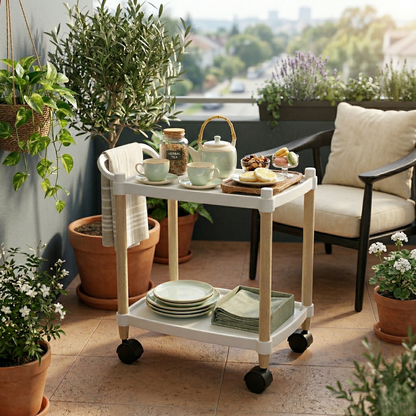 Moving Cart with Wooden Legs