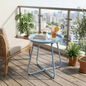 Round Metal Side Table