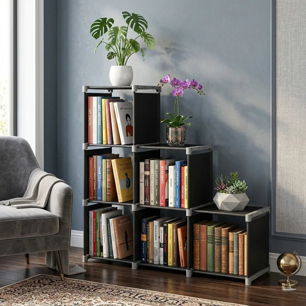 6-Cube Storage Shelf Organizer