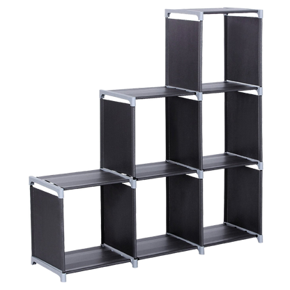 6-Cube Storage Shelf Organizer