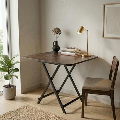 Square Foldable Table (Wood Color)