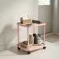 Plastic Rolling Tray Side Table