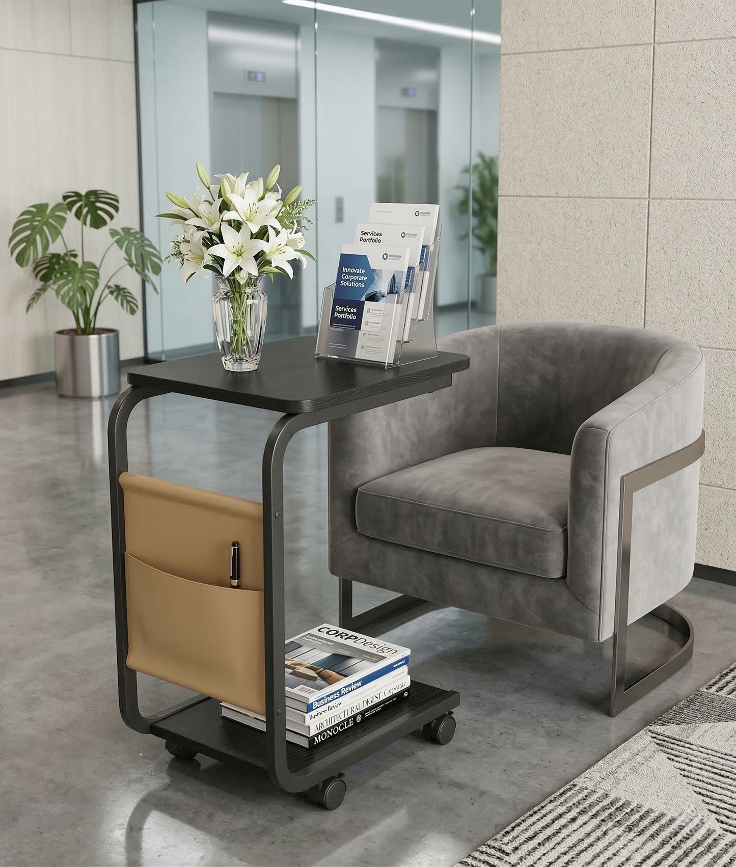 Moving Side Table
