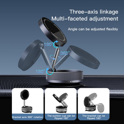 Vacuum Suction Magnetic Phone Holder