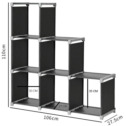 6-Cube Storage Shelf Organizer