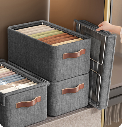 Foldable Wardrobe Storage Organizer (Pack of 3)